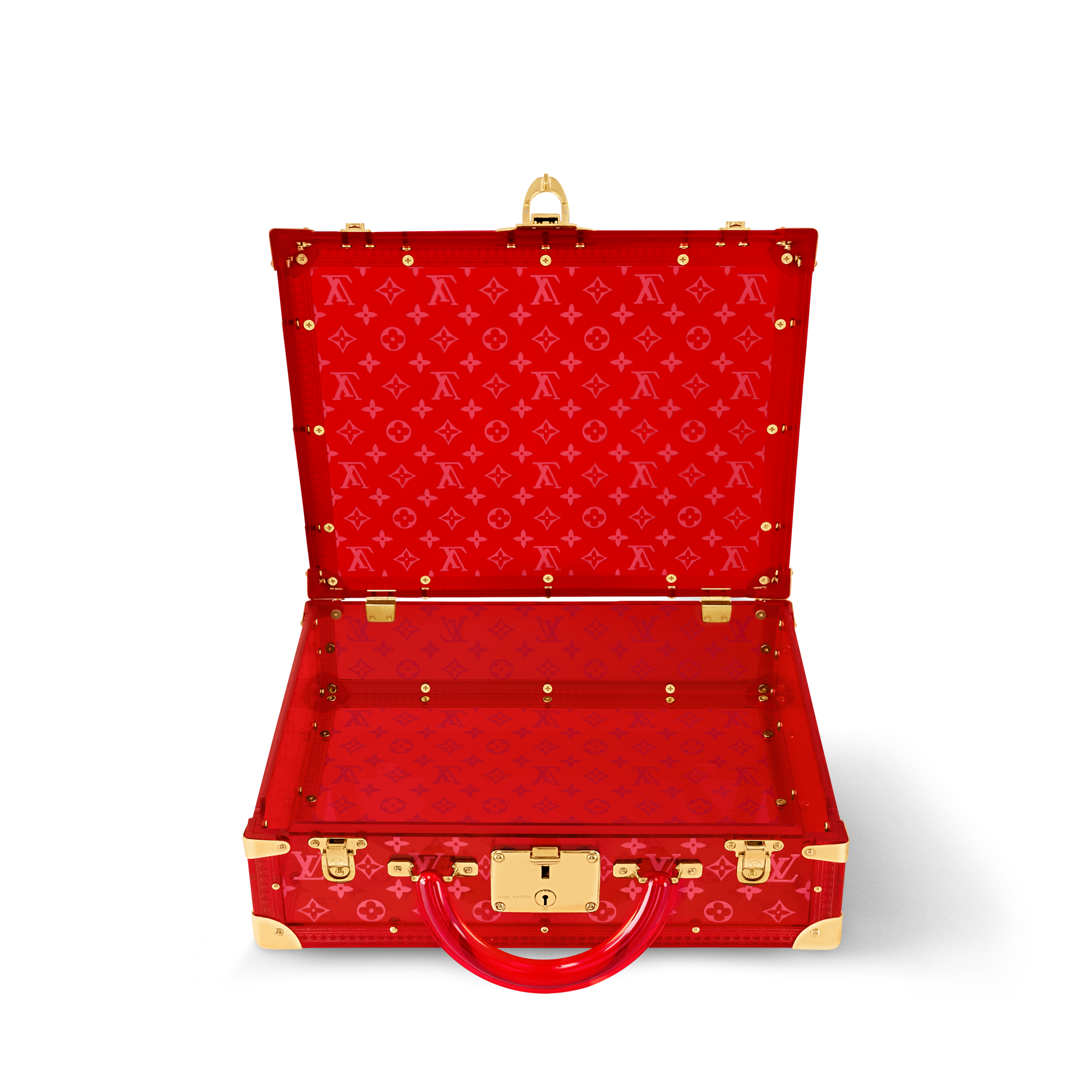 Cotteville Lunettes Seethrough Red High End Leathers - Trunks and